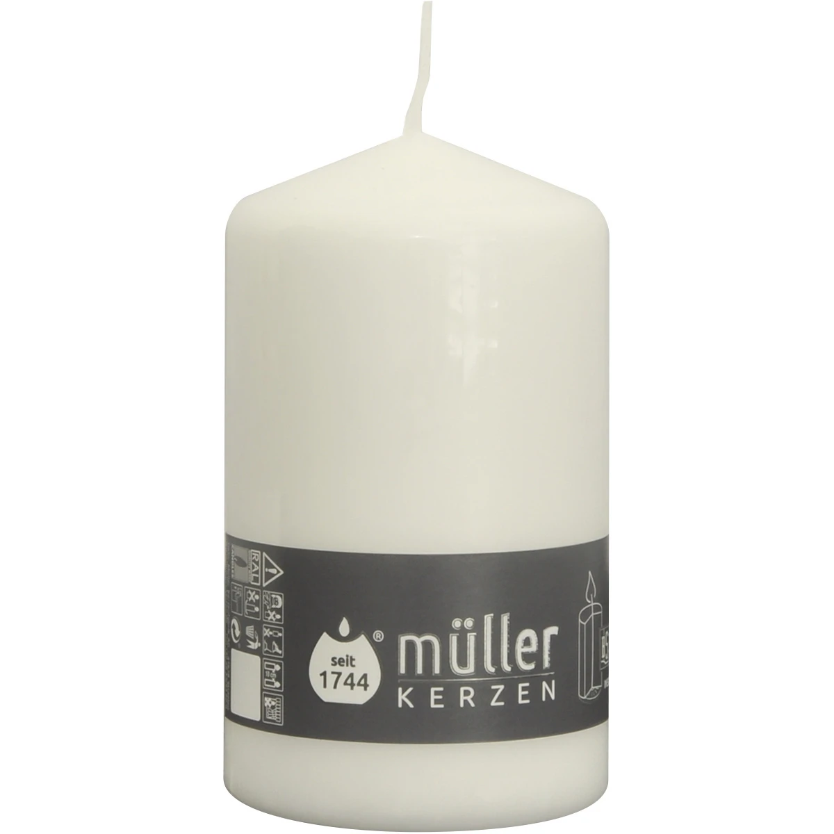 MÜLLER Bougie cylindrique 4 pièces