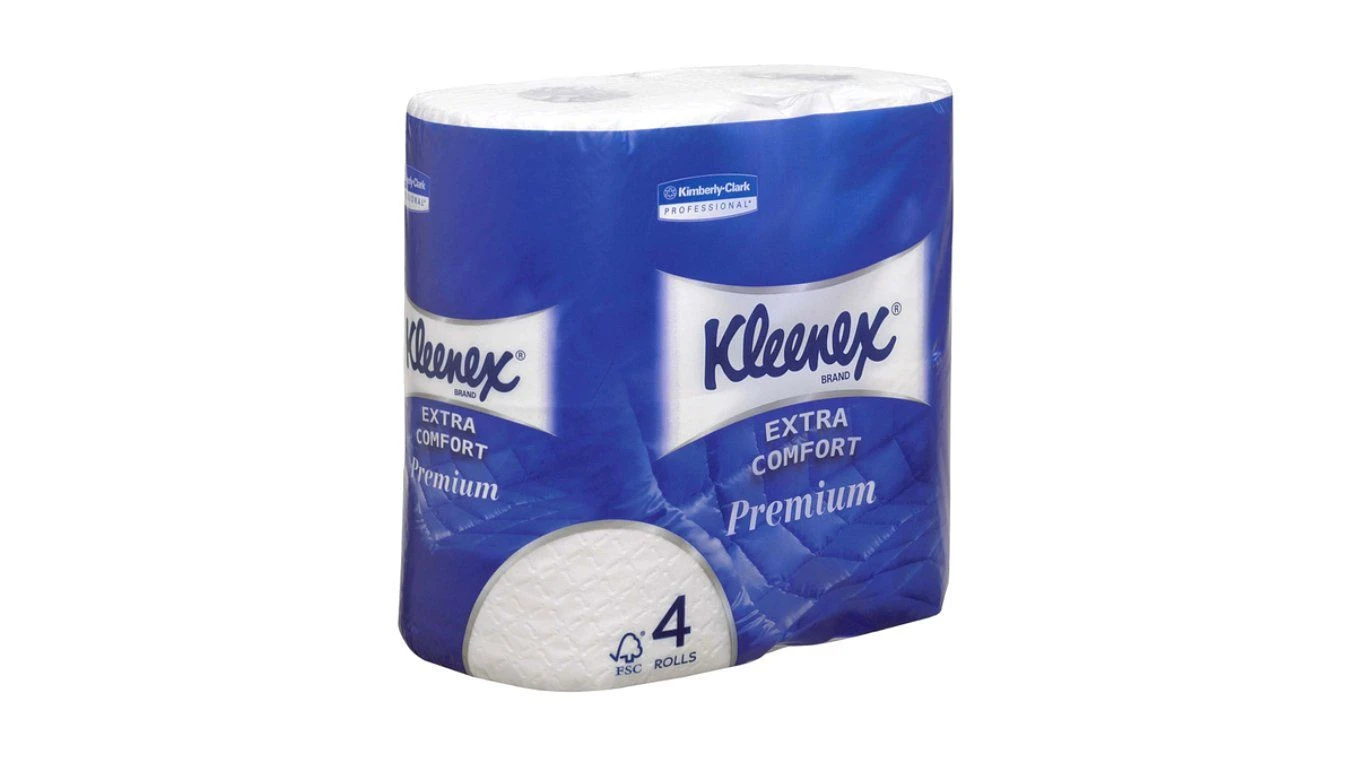 KLEENEX WC-Papier Premium 4-lagig, 24 Rollen