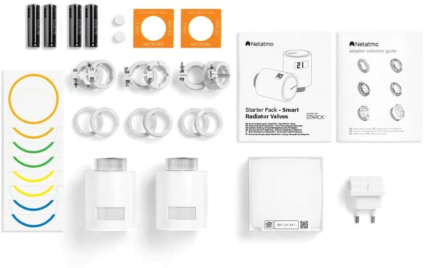 Netatmo Smarte Heizkörperthermostate Starterpaket DE