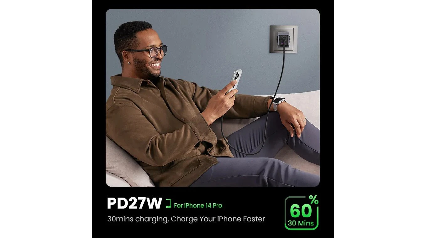 UGREEN USB Wallcharger Nexode Pro 65W