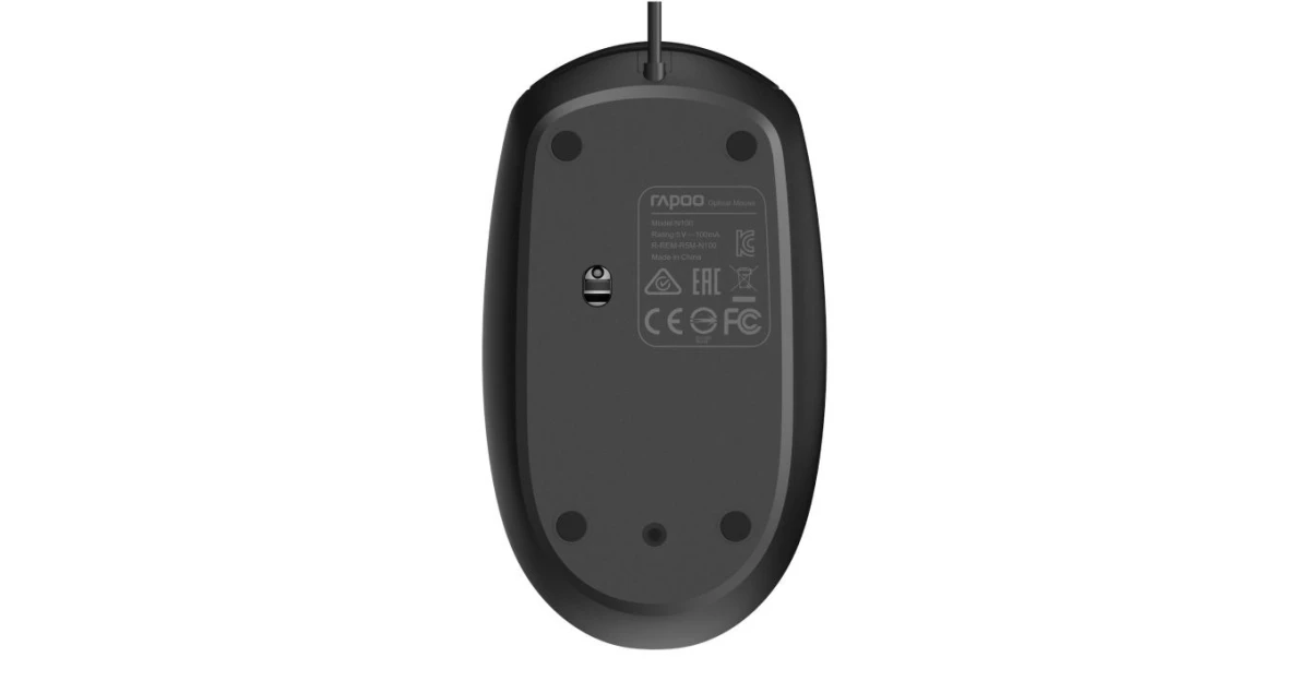 RAPOO N100 Optical Mouse