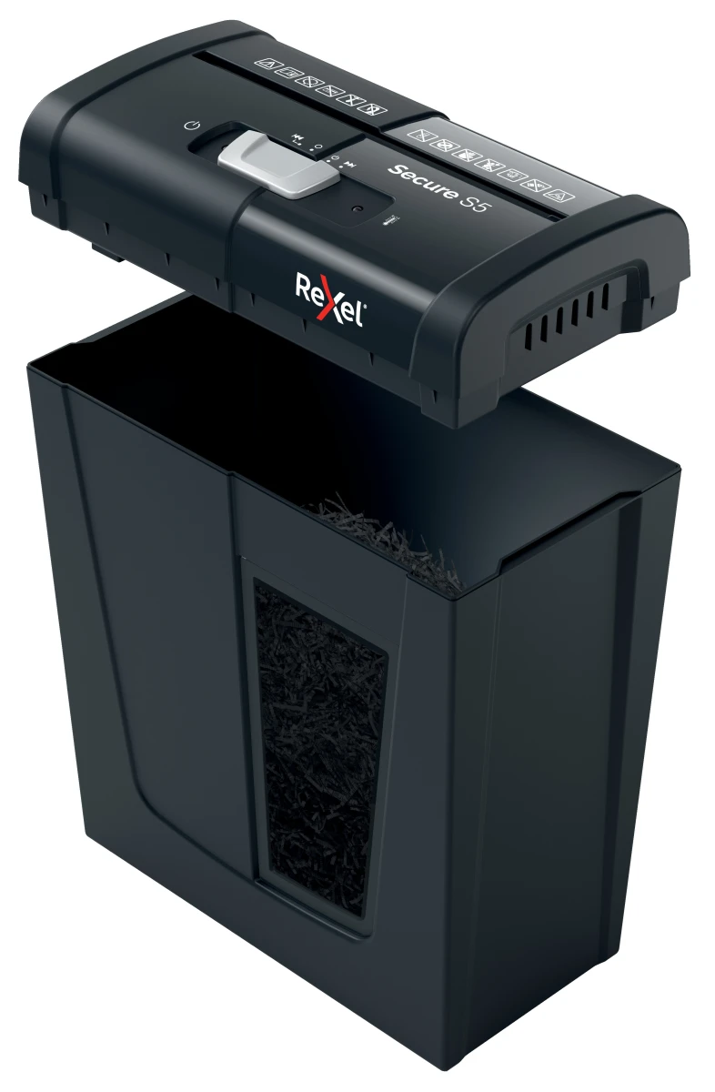 REXEL Destructeur de documents Secure S5, P-2, 10lt