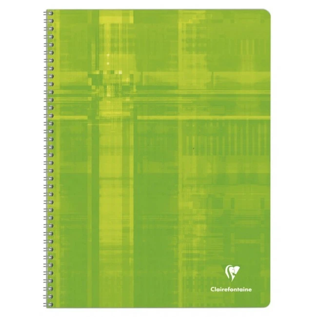 CLAIREFONTAINE Spiralheft assortiert A4 kariert