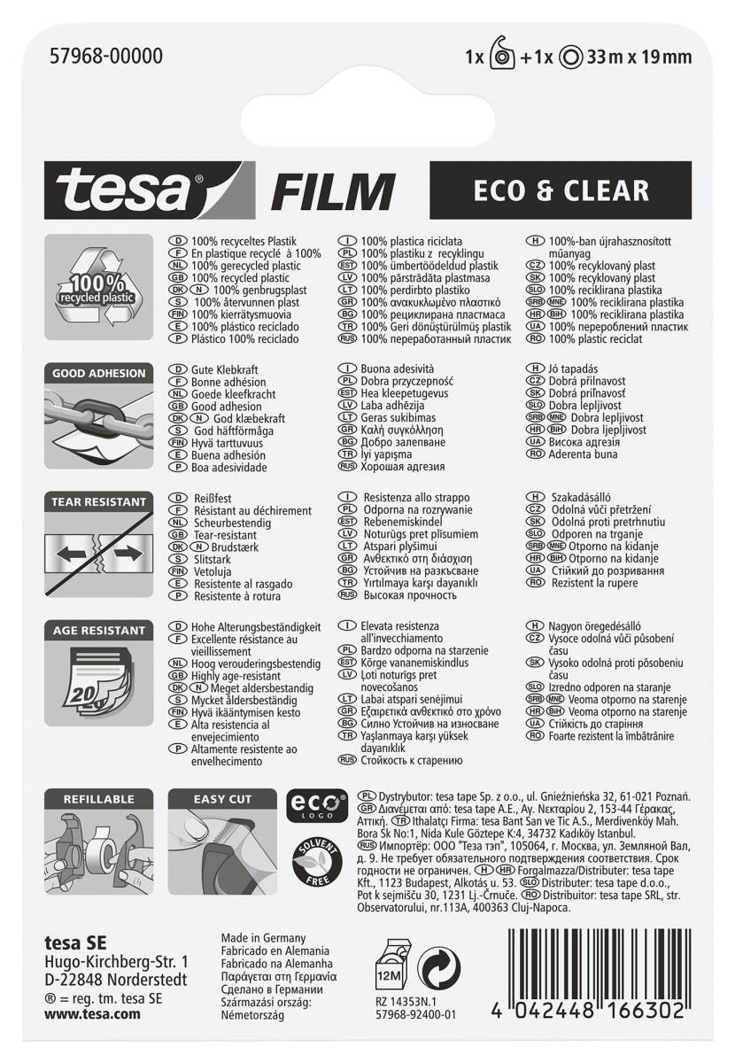 TESA Dérouleur à main EasyCut Blis.