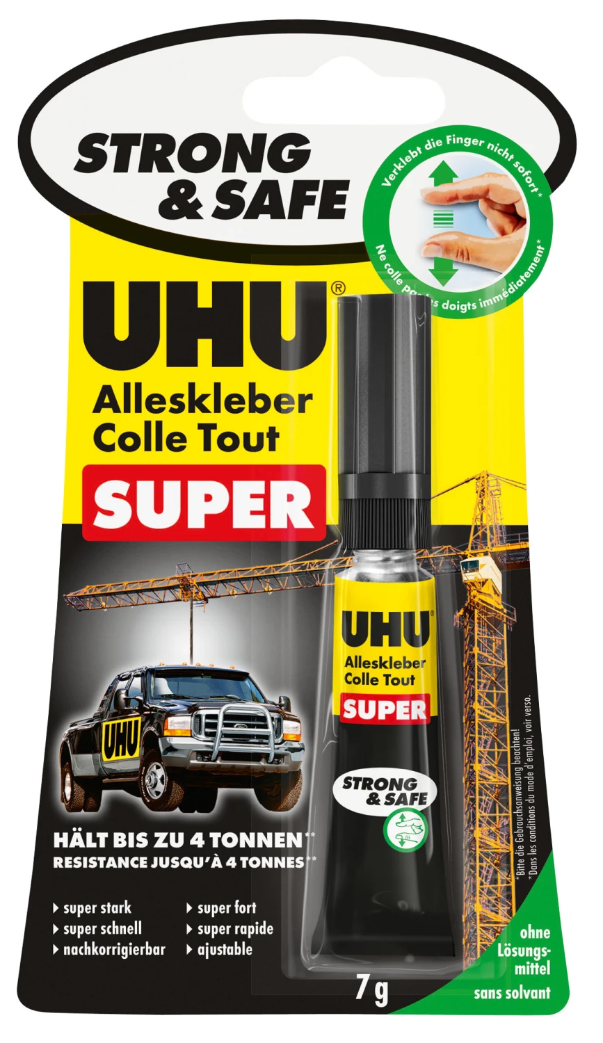 UHU Alleskleber Super Strong+Safe