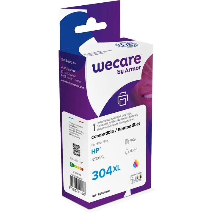 WECARE Tinte 304XL rebuilt color N9K07AEWE