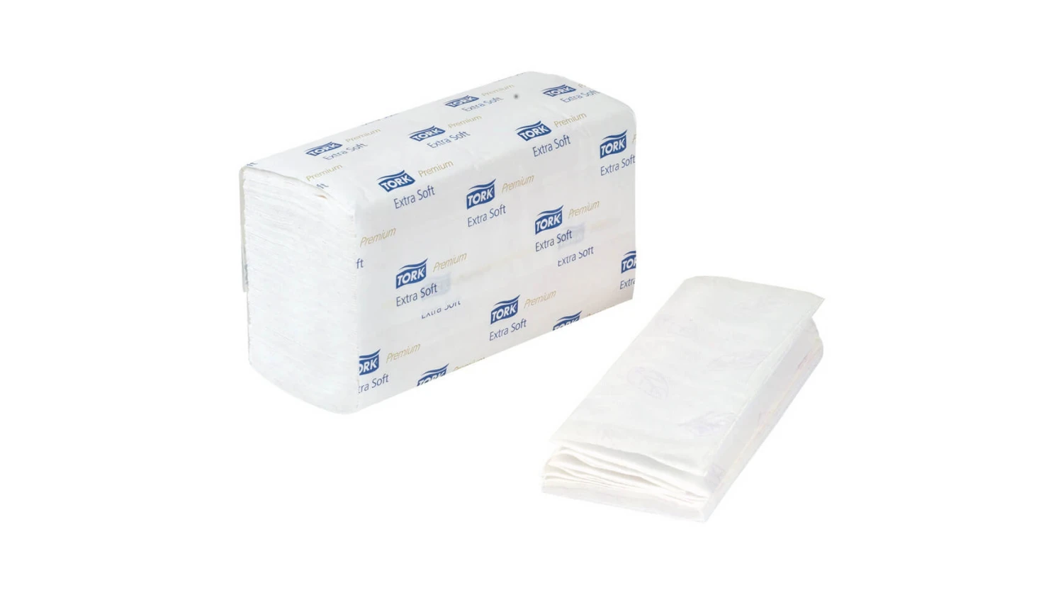 TORK Essuie-mains en papier Premium pliage M, 2 couches, blanc