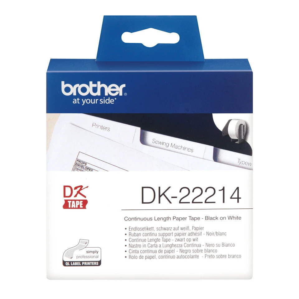 BROTHER P-TOUCH DK-22214 Ruban en continu