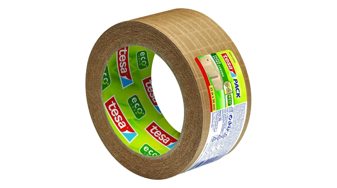 TESA Verpackungsband Paper Ultra Strong 50 mm x 25 m