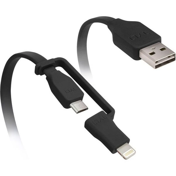 TYLT FLYP-DUO USB vers Lightning et Micro-USB 1 m