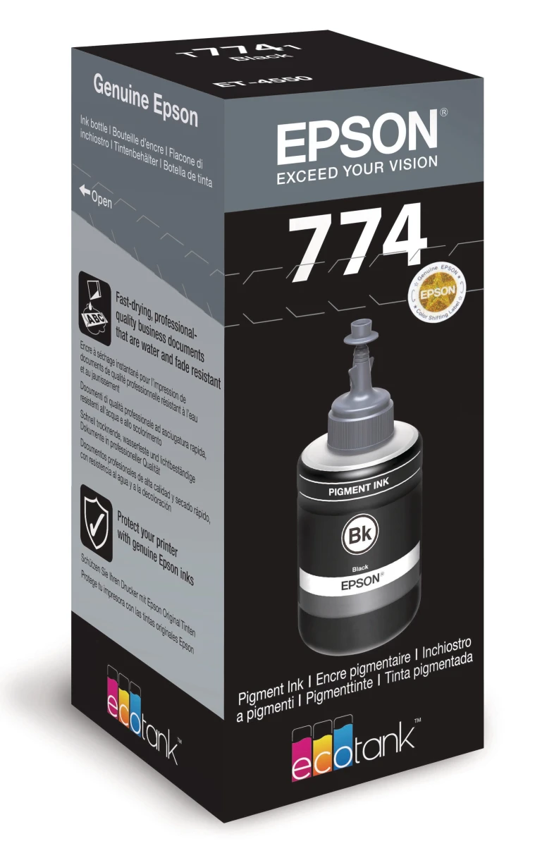 EPSON 774 Bouteille d'encre pigment noir