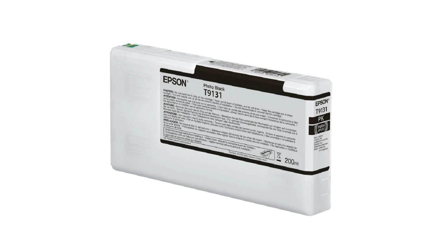 EPSON Tintenpatrone photo schwarz