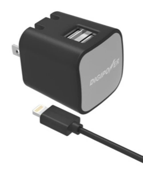 DigiPower Adaptateur secteur universel avec 2x ports USB