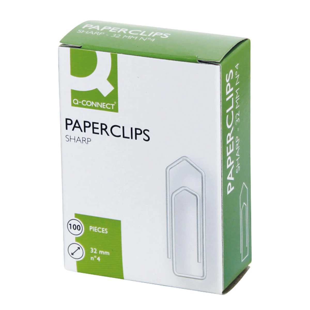 Q-CONNECT® Trombones, taille 4, longueur 32 mm