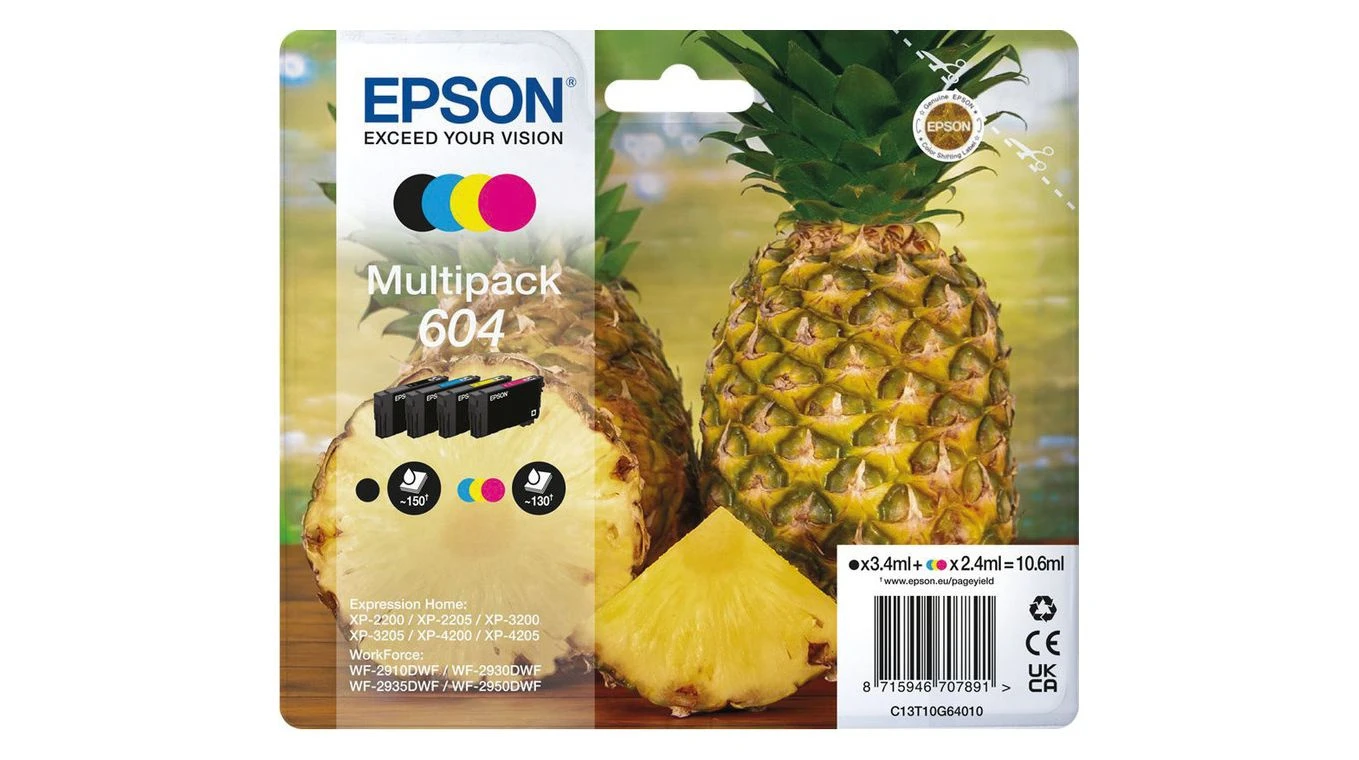 EPSON Multipack Tinte 604 CMYBK