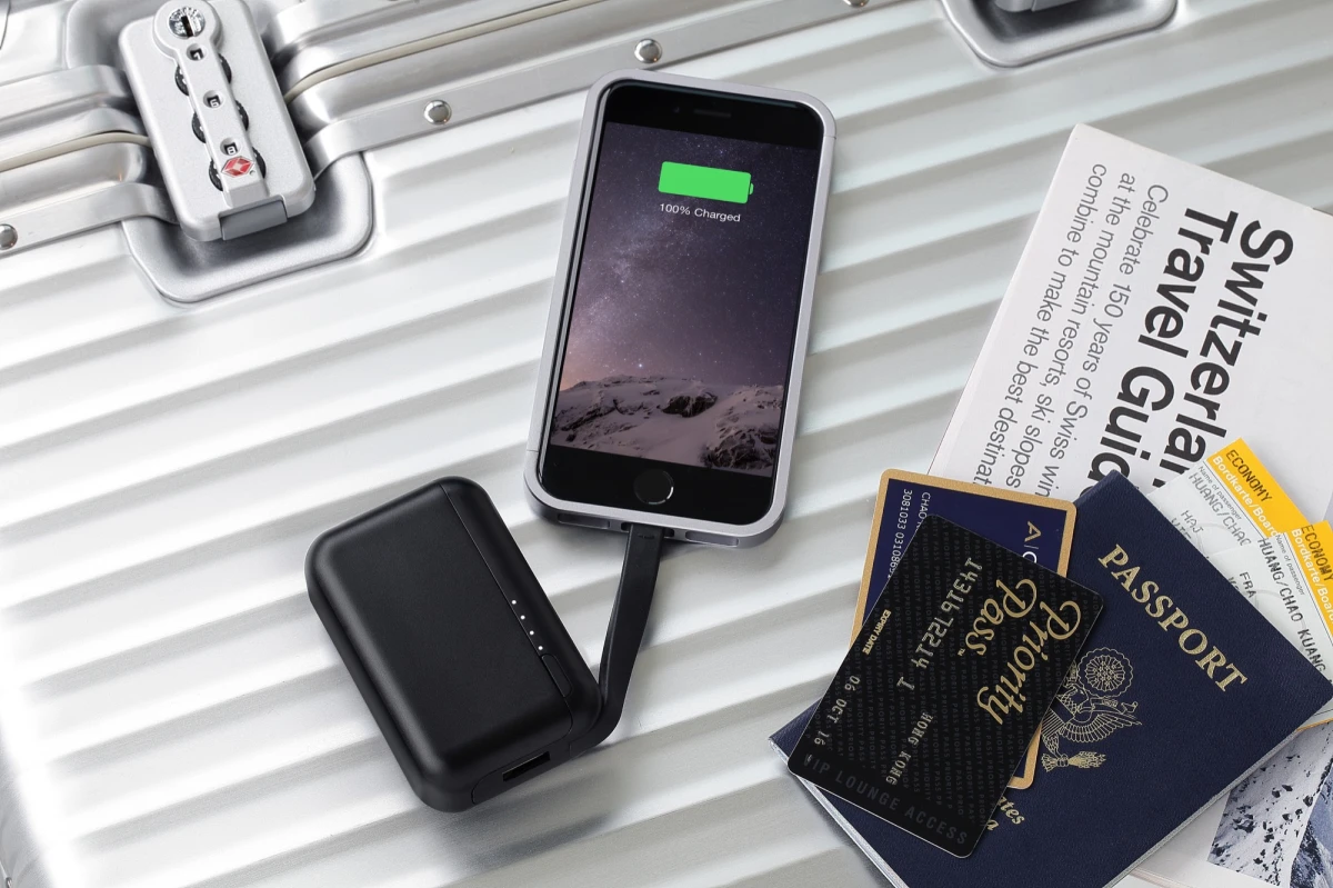 Just Mobile TopGum batterie 6'000 mAh avec station de charge