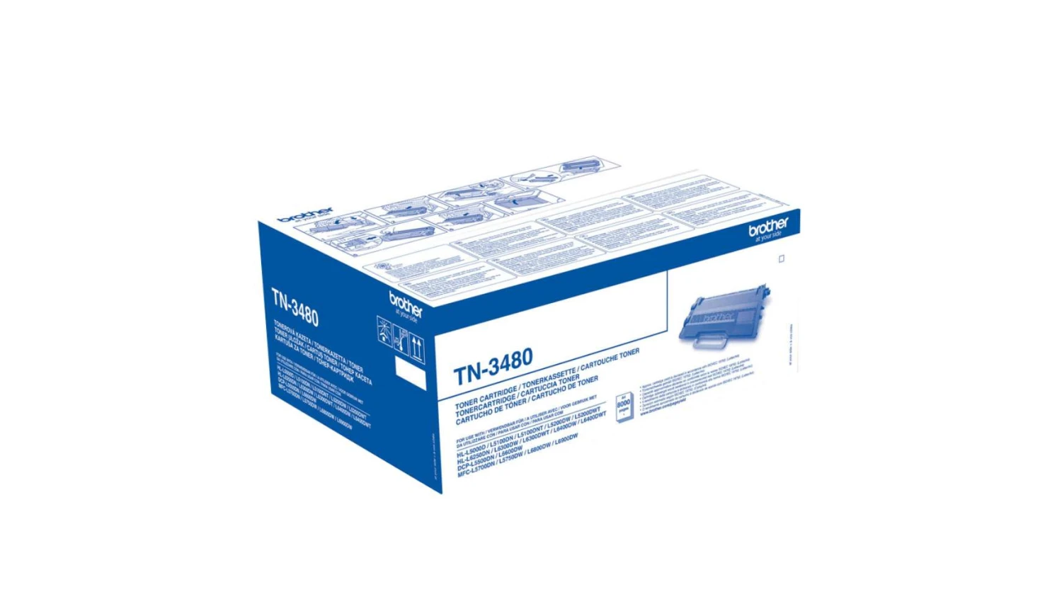 BROTHER TN-3480 Cartouche toner noir