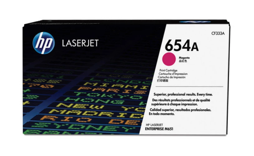 HP 654A Cartouche toner magenta
