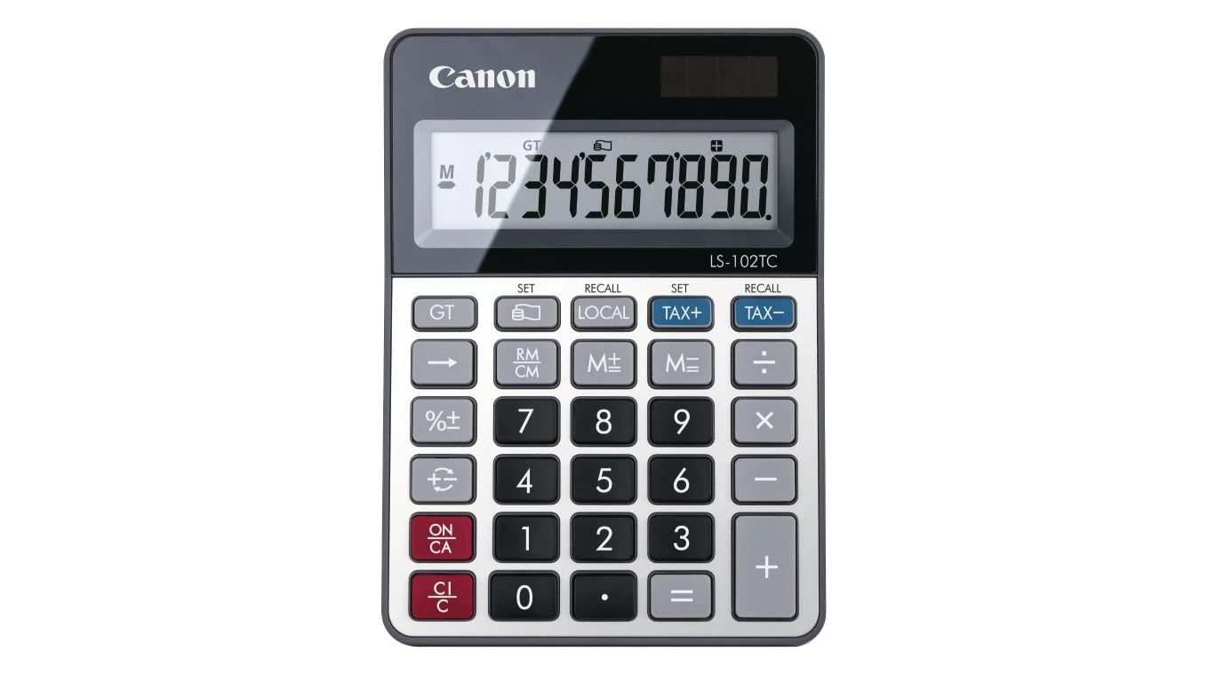 CANON CA-LS102TC Calculatrice de bureau solaire