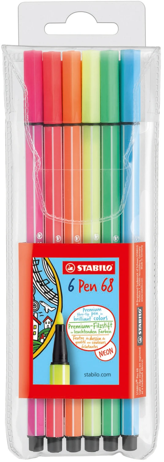 STABILO Stylo Fibre Pen 68 1mm