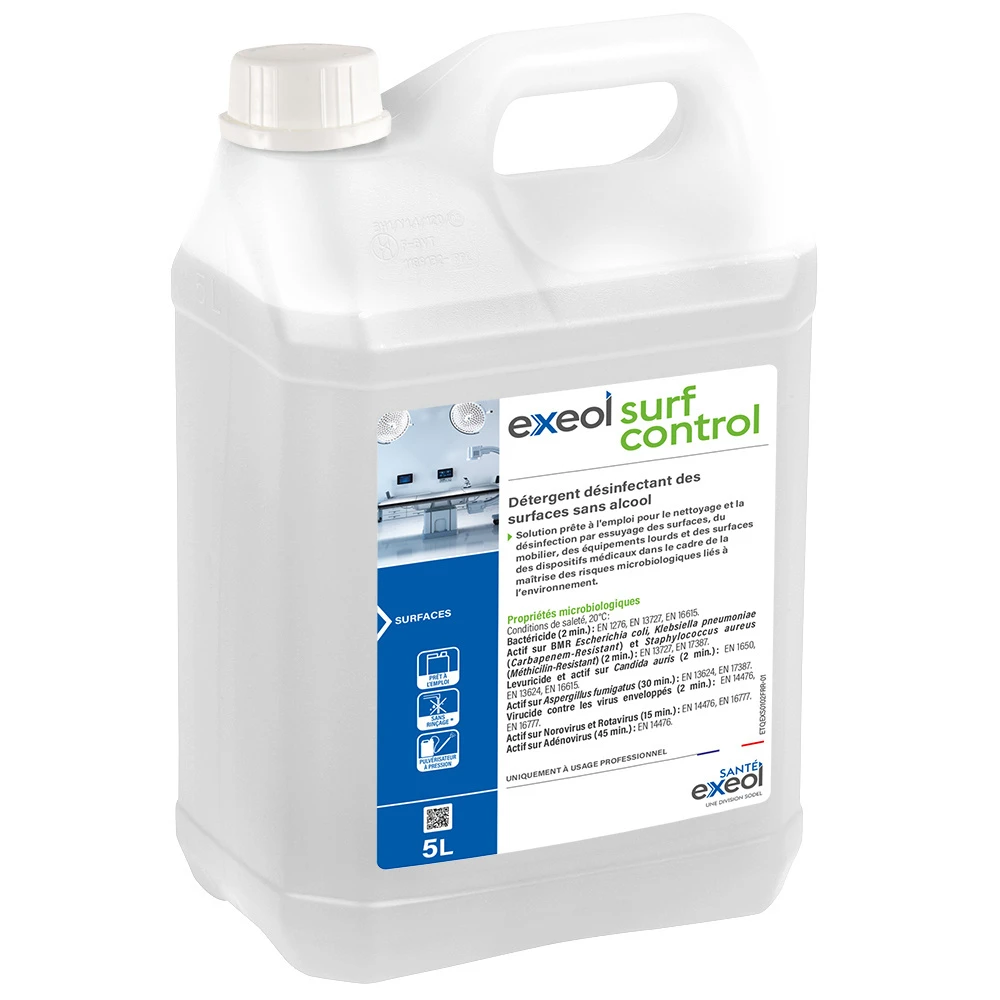 Exeol Surf Controll Désinfectant de surface 5 L