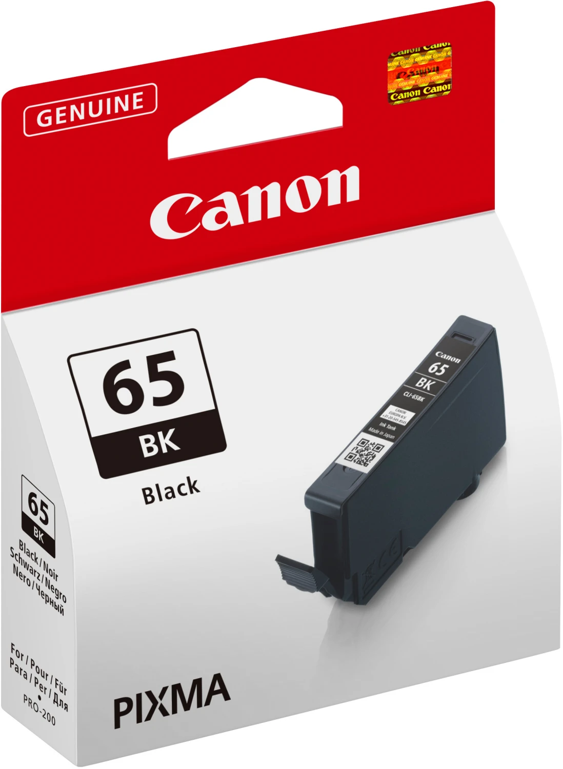 CANON Tintenpatrone schwarz CLI-65BK