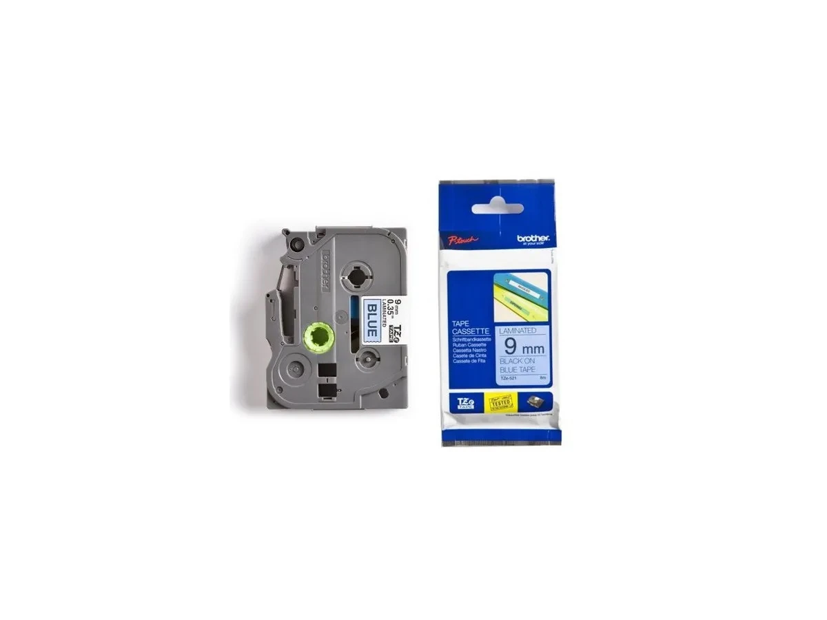 BROTHER P-TOUCH® TZe-521 Ruban, 9 mm x 8 m