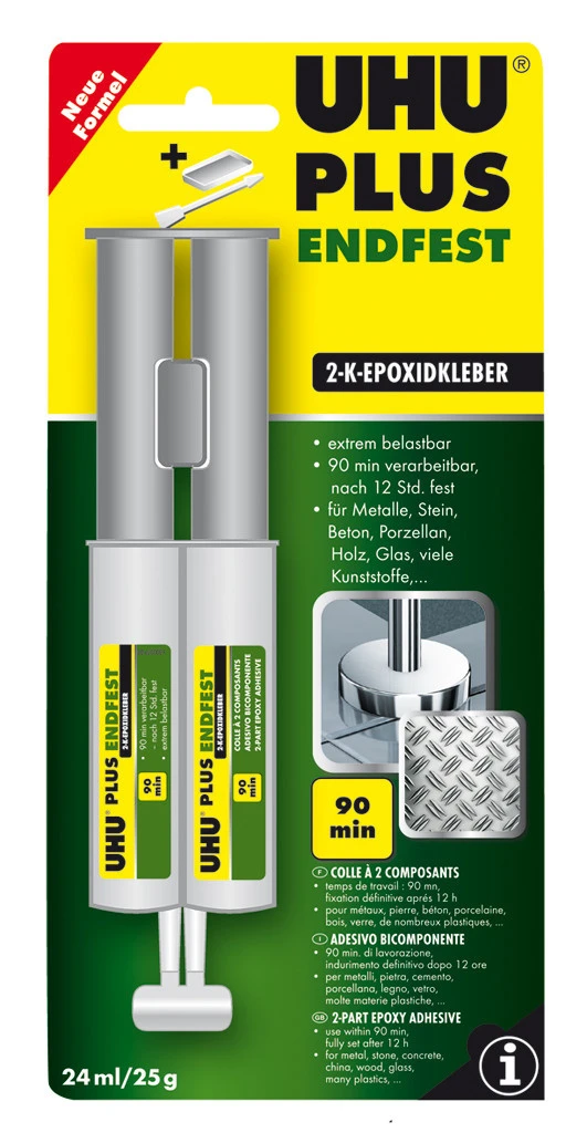 UHU Colle à deux composants Plus Endfest 24ml