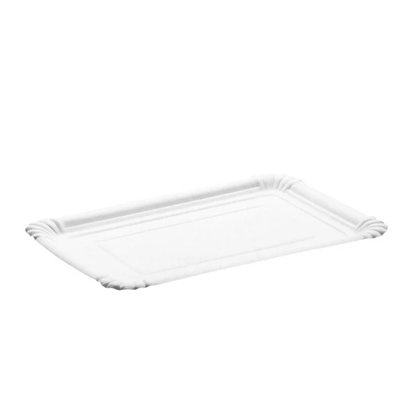Assiette jetable rectangulaire, 1'000 pièces