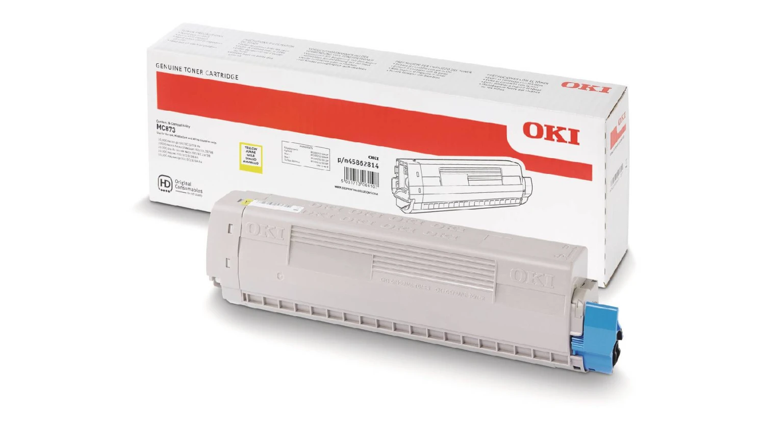 OKI Toner 45862814  yellow