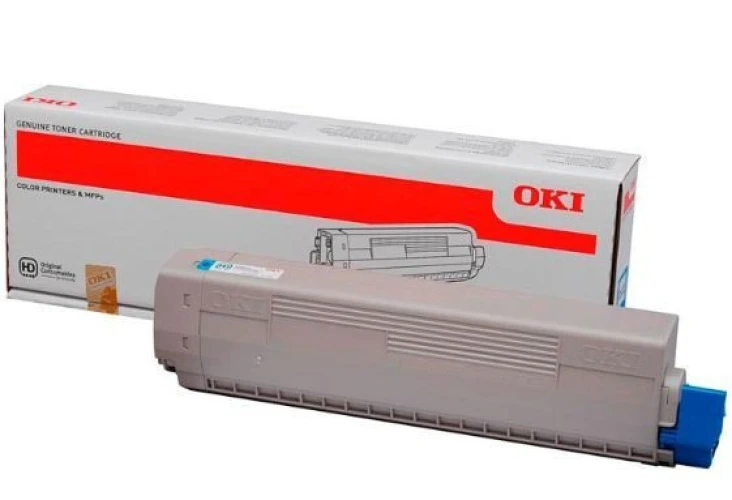 OKI Toner cyan 44844615