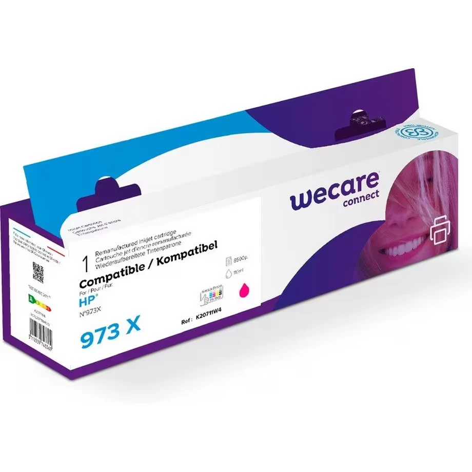 WECARE Tinte 973X rebuilt magenta F6T82AEWE