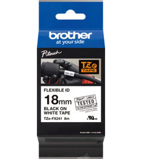 BROTHER P-TOUCH TZe-FX241 Flexitape - 18 mm