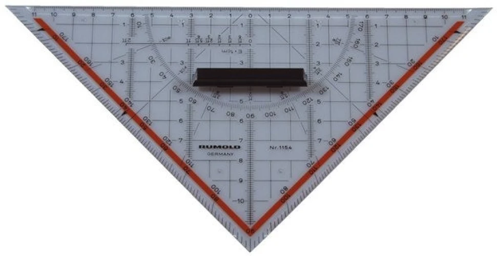RUMOLD Technisches Zeichendreieck 22 cm