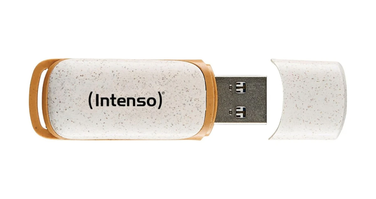 INTENSO USB-Stick Green Line 64GB