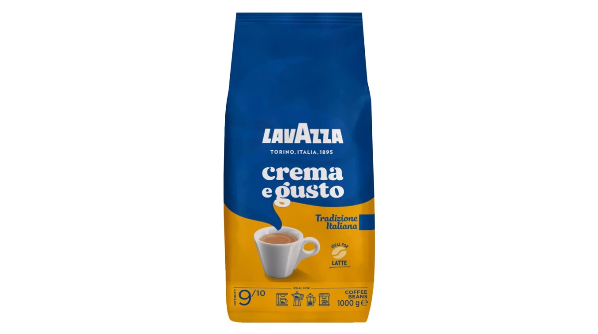 LAVAZZA Grains de café Crema e Gusto Café Tradizione Italiana 1 kg