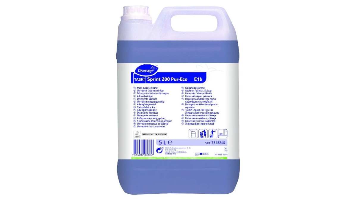 TASKI Nettoyant pour verre et surfaces Glass Pur-Eco E3c 2 x 5 L