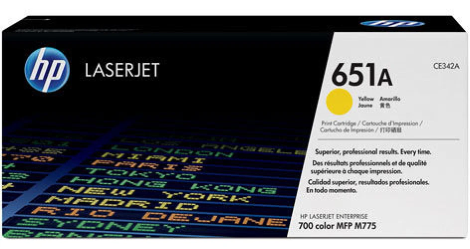 HP Toner-Modul 651A yellow