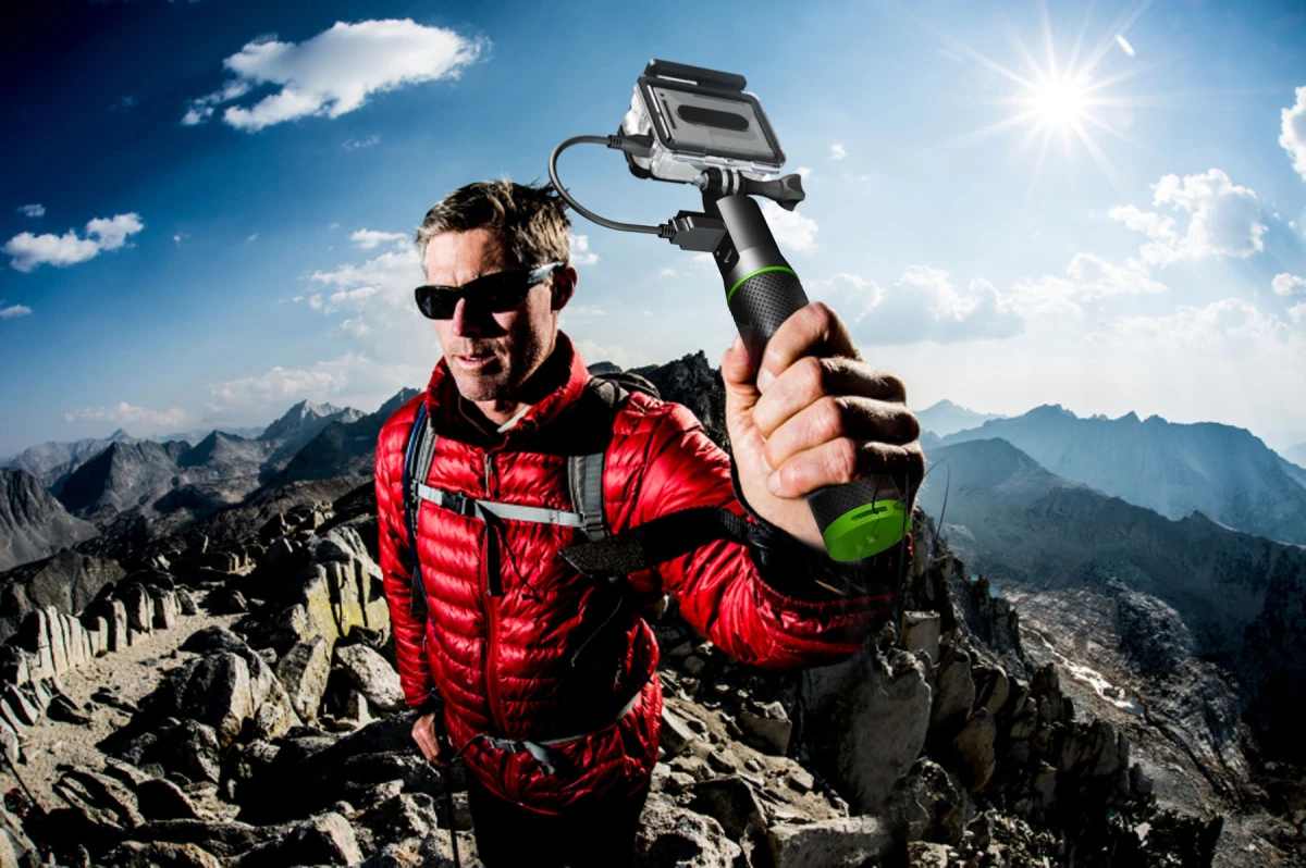 Digipower QuikPod Selfie Power Stick 5'200mAh