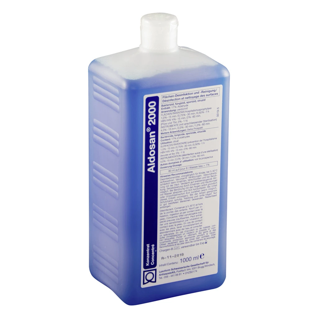 ALDOSAN Désinfectant pour instruments 2000, 6 x1 L