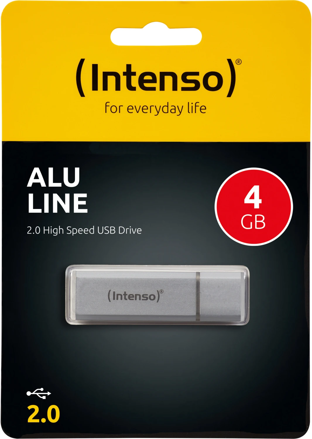 INTENSO USB-Stick Alu Line 4GB