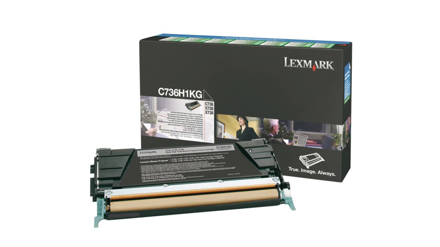 LEXMARK C736H1KG Toner schwarz