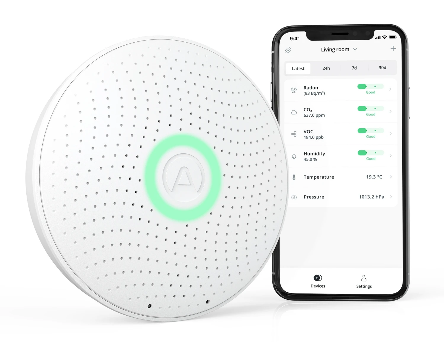 Airthings Wave Plus