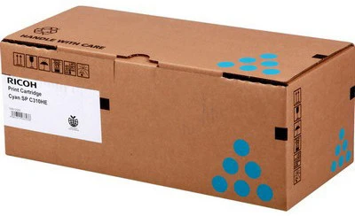 RICOH 407637 Cartouche toner cyan