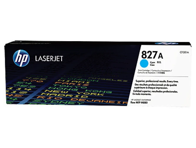 HP 827A Cartouche toner cyan