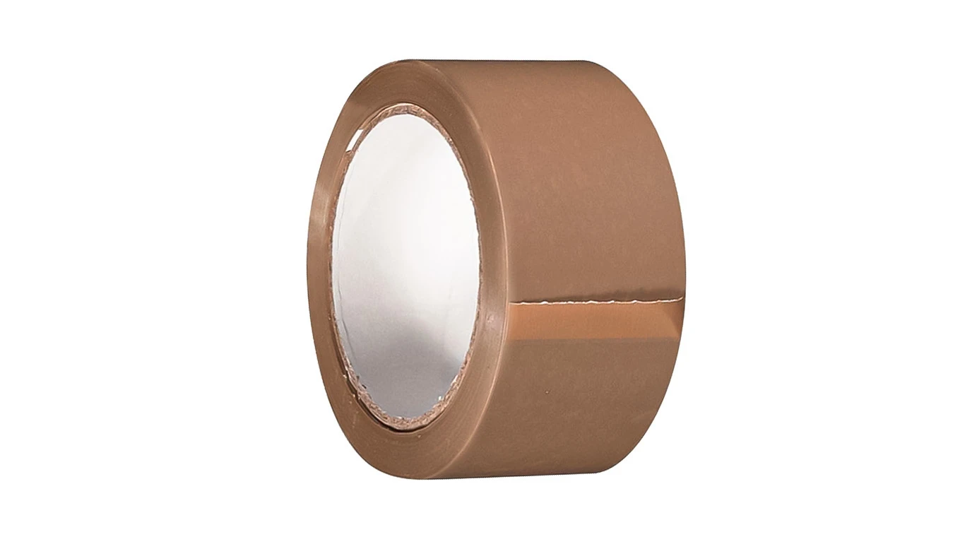 Verpackungsklebebänder braun, PP, 48 my, 6 Stück