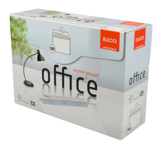 ELCO Enveloppes Office C5, sans fenêtre