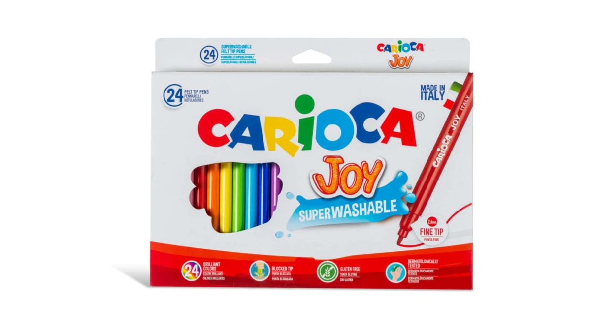 CARIOCA Feutre Joy 2.6 mm - 24 pcs.