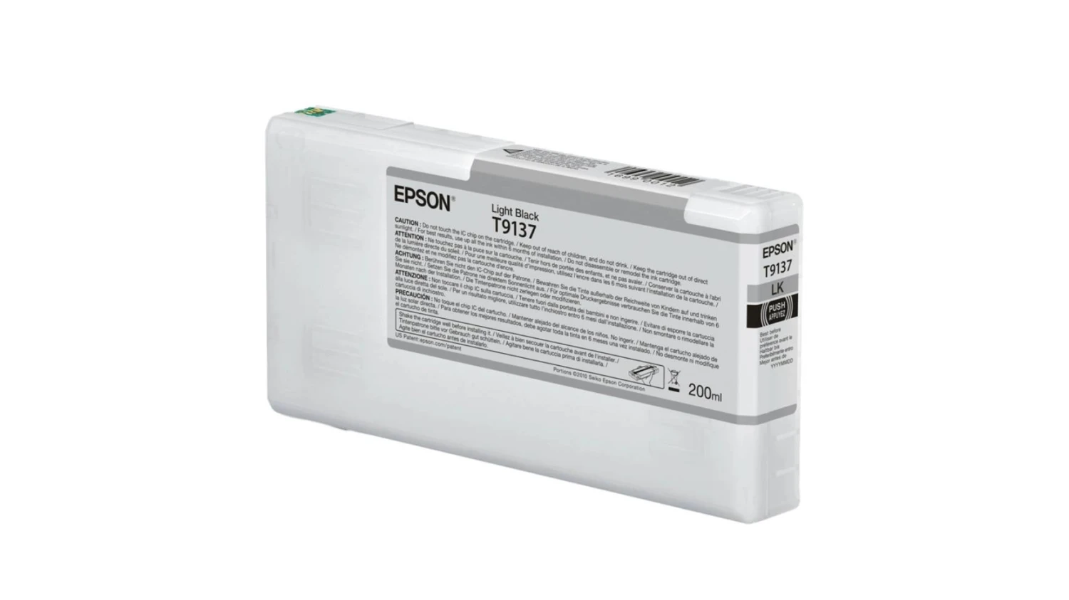 EPSON Tintenpatrone light schwarz