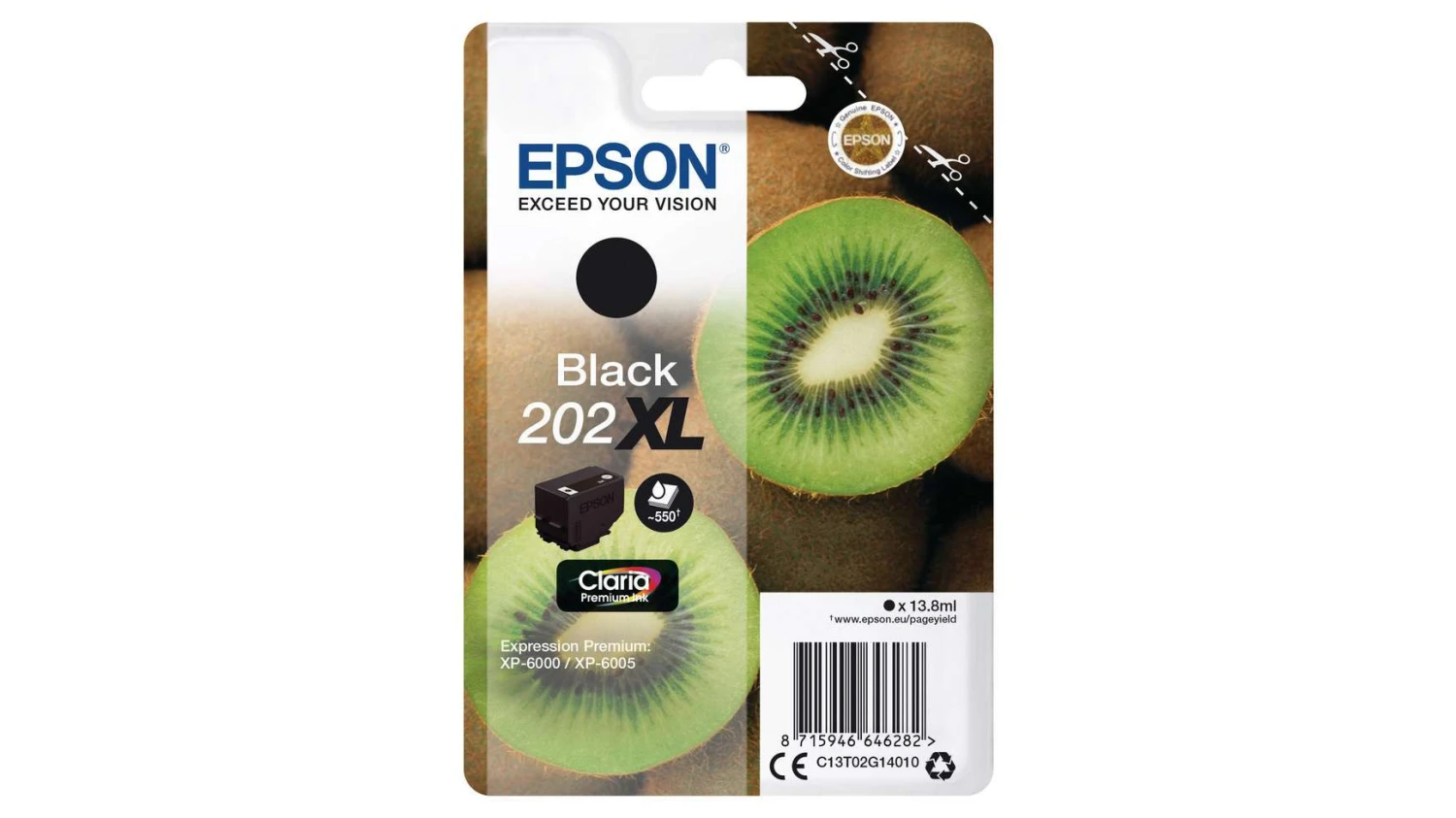 EPSON Tintenpatrone 202XL schwarz